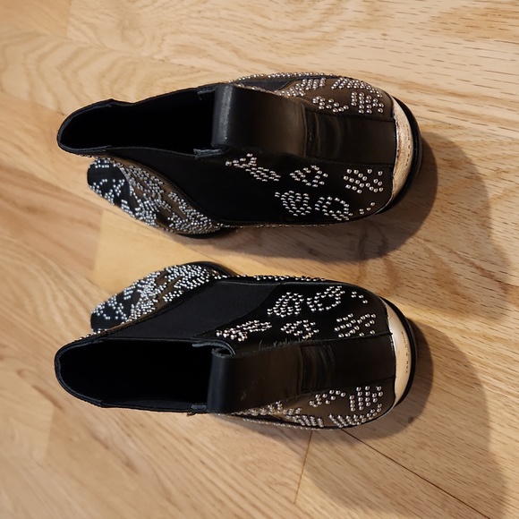 Rag & Bone Westin Boot. Leopard stud, black and silver. - Picture 3 of 10